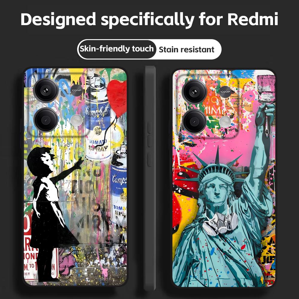 Phone Cases 13 - Banksy Graffiti Art Phone Case For