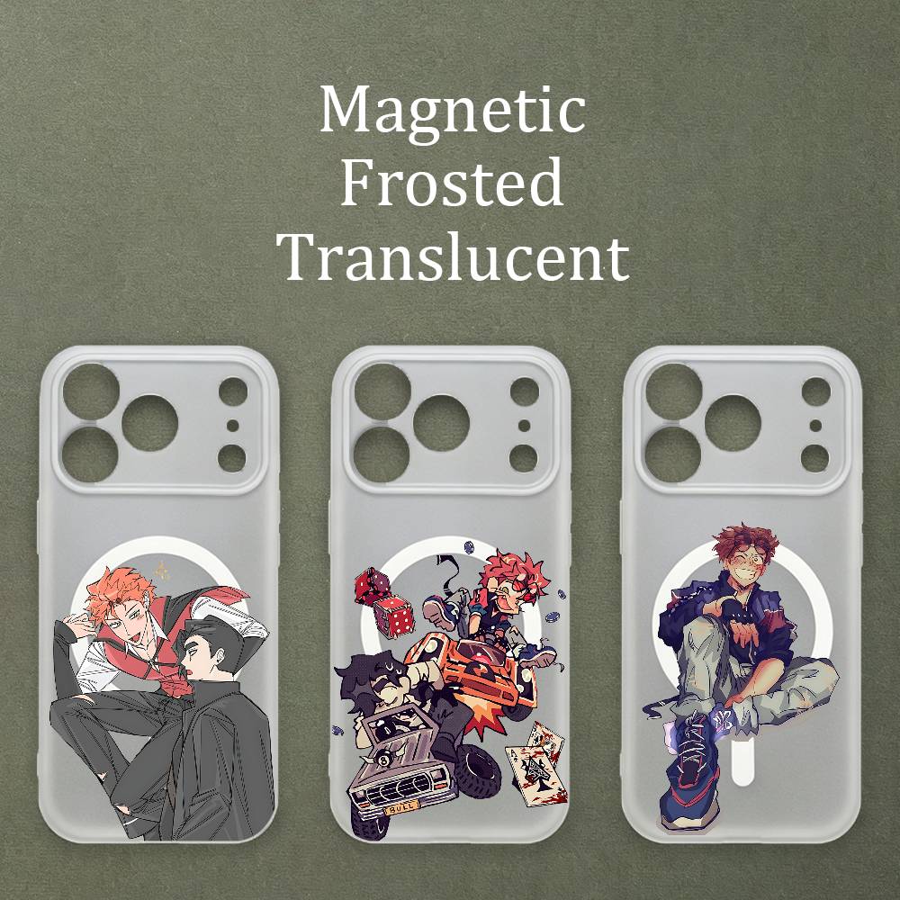 Clear Magsafe Case - Jackpot Crash Course Magnetic Matte Semi
