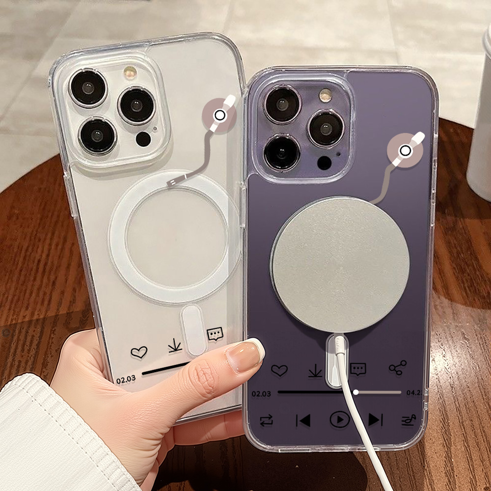 For Magsafe Wireless Charger C - Clear Magsafe Case บทวิจารณ์และราคา