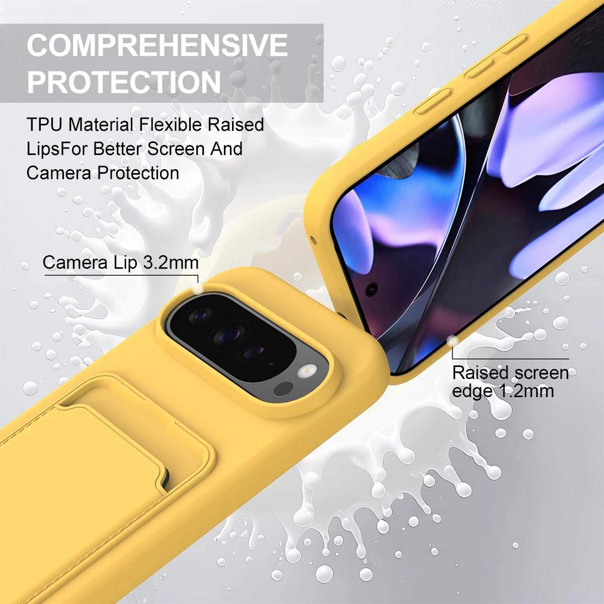 Premium Lanyard Rope Soft Liqu - Phone Cases With Card Holder บทวิจารณ์และราคา