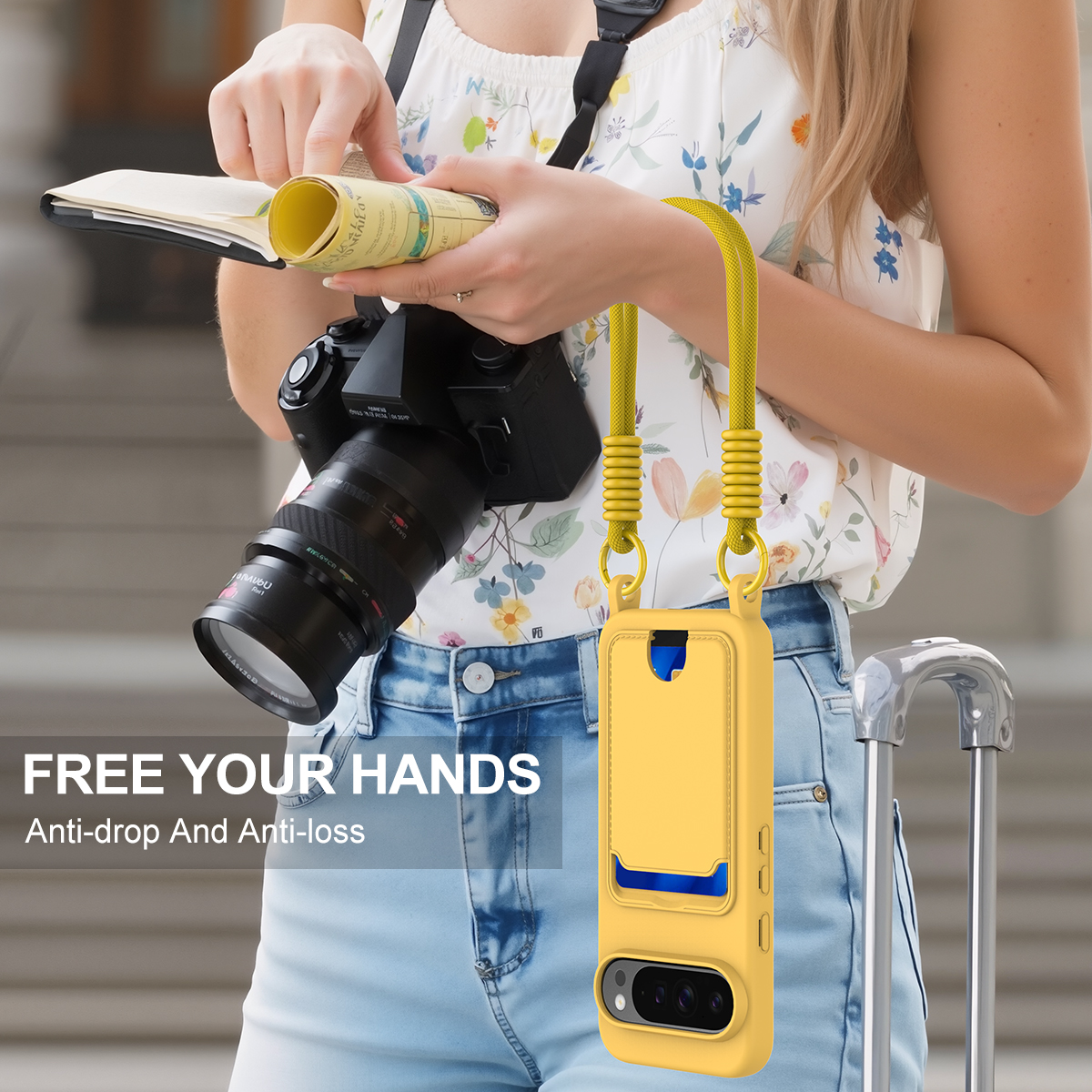 Premium Lanyard Rope Soft Liqu - Phone Cases With Card Holder บทวิจารณ์และราคา