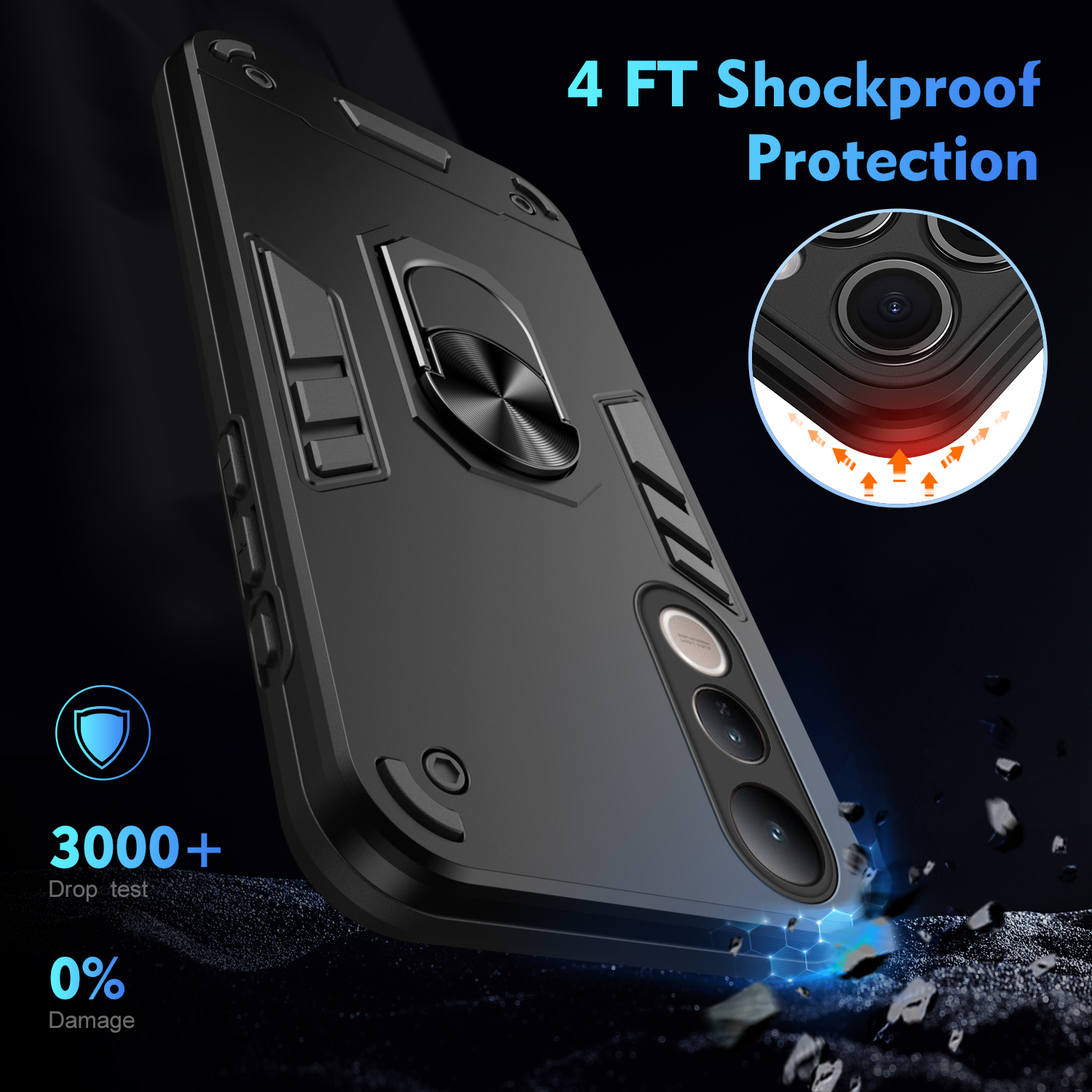 Military Grade Case for Vivo V - Military Grade Case บทวิจารณ์และราคา