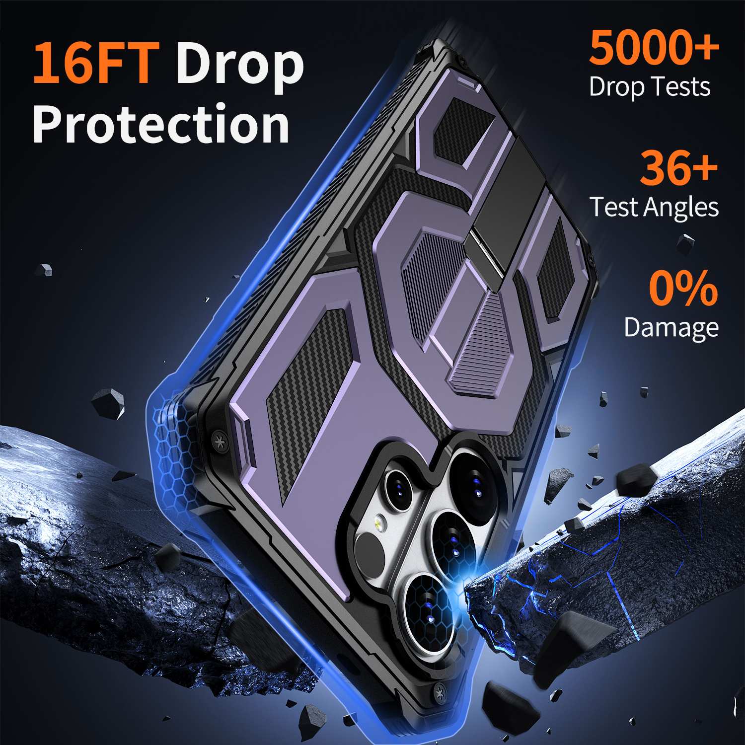 Military-grade Folding Stand S - Military Grade Case บทวิจารณ์และราคา