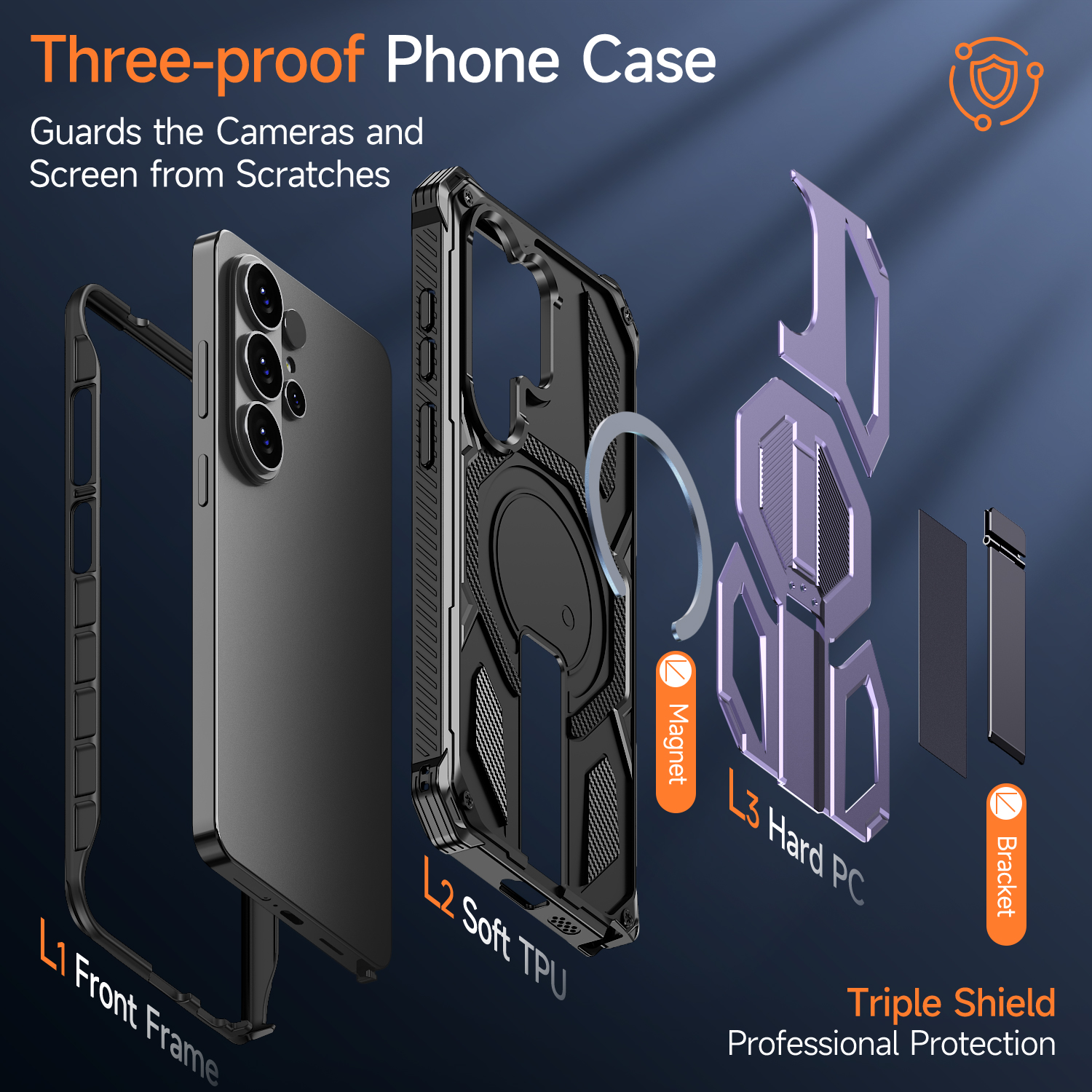 Military-grade Folding Stand S - Military Grade Case บทวิจารณ์และราคา