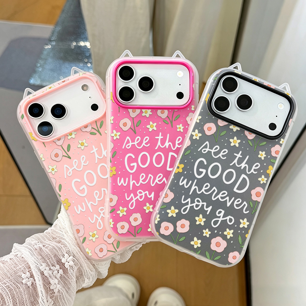 Cat Ears 2-In-1 Jelly Shell Pa - Phone Cases Quotes บทวิจารณ์และราคา