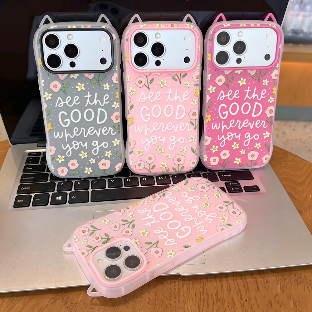 Cat Ears 2-In-1 Jelly Shell Pa - Phone Cases Quotes บทวิจารณ์และราคา