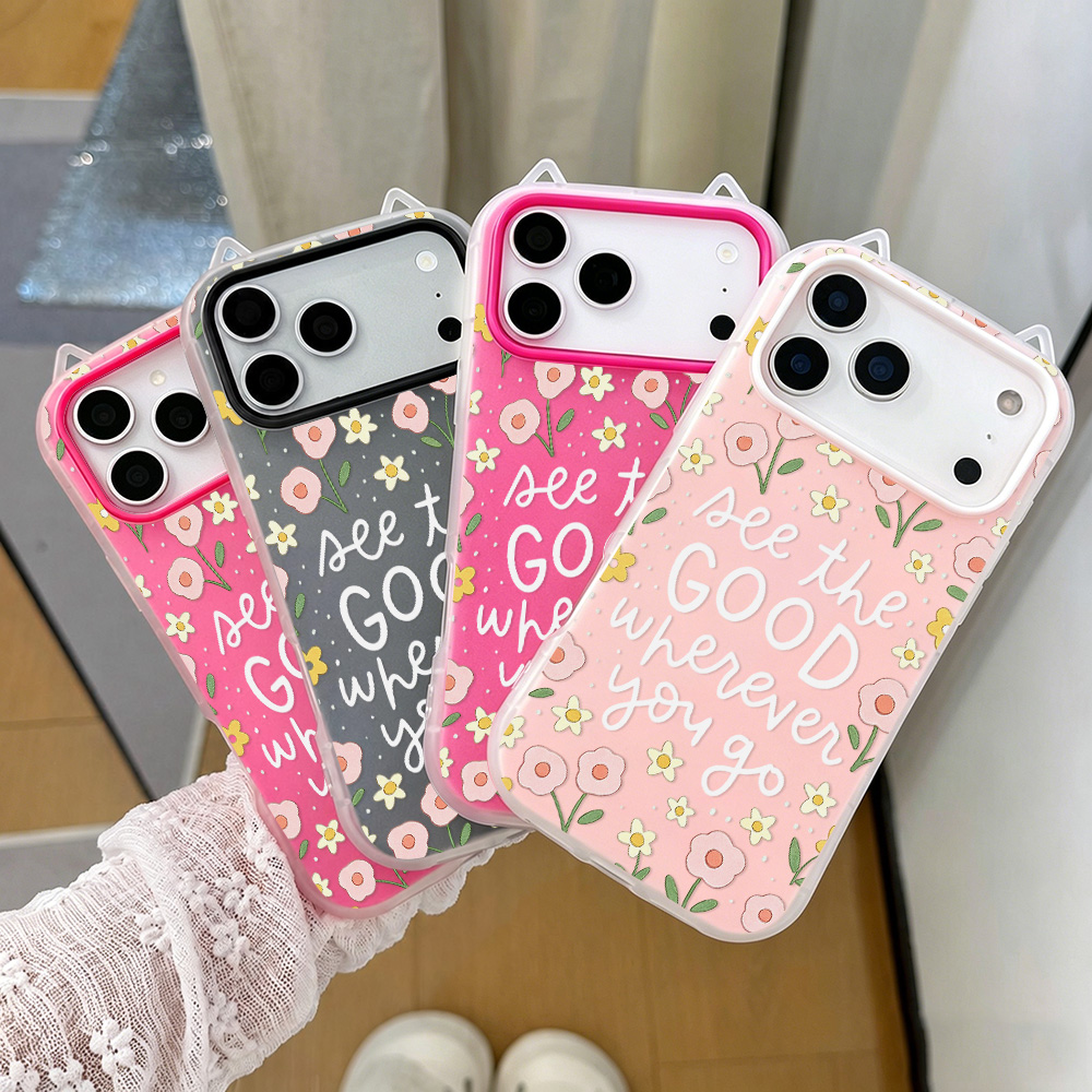Cat Ears 2-In-1 Jelly Shell Pa - Phone Cases Quotes บทวิจารณ์และราคา