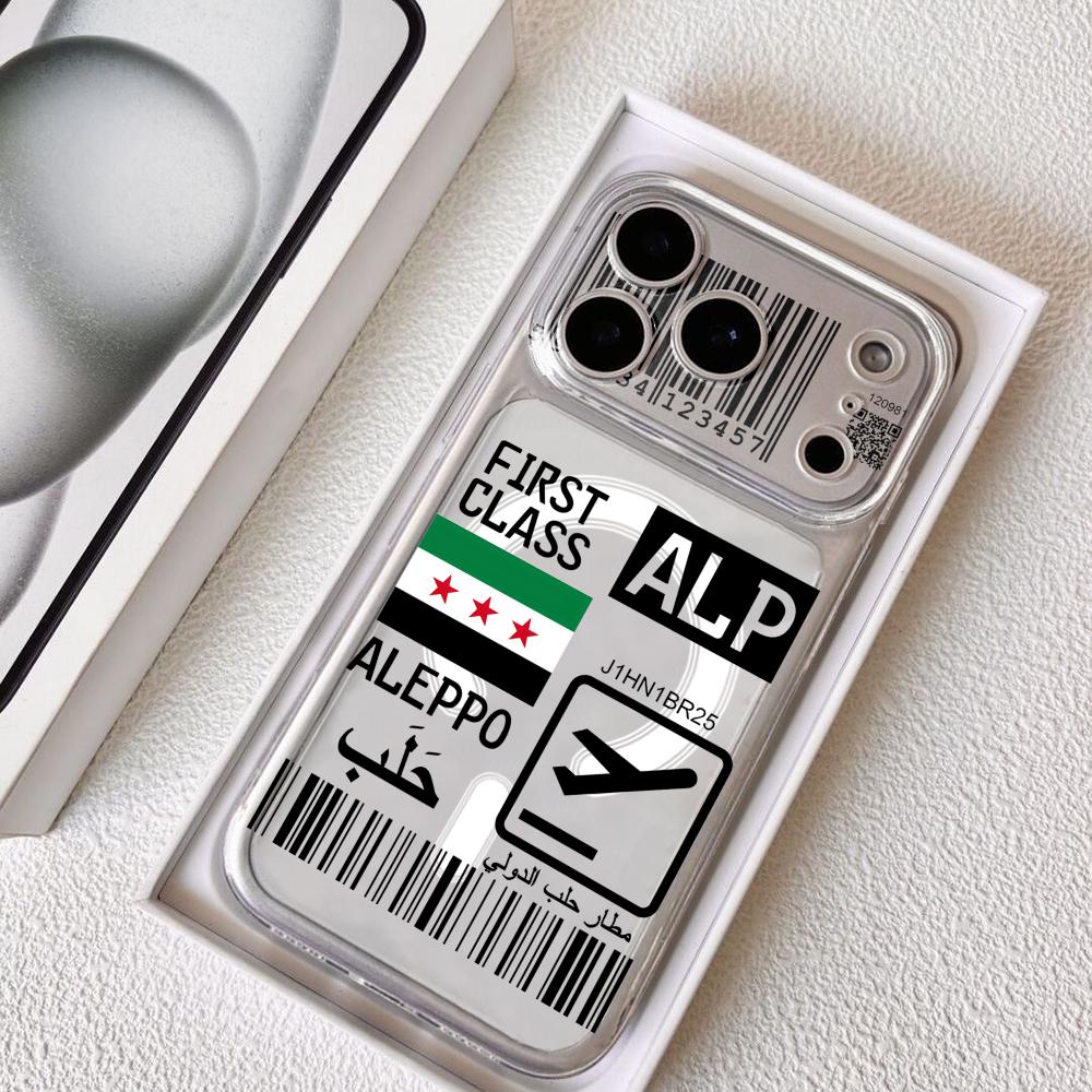 plane travel ticket syria Phon - Clear Magsafe Case บทวิจารณ์และราคา