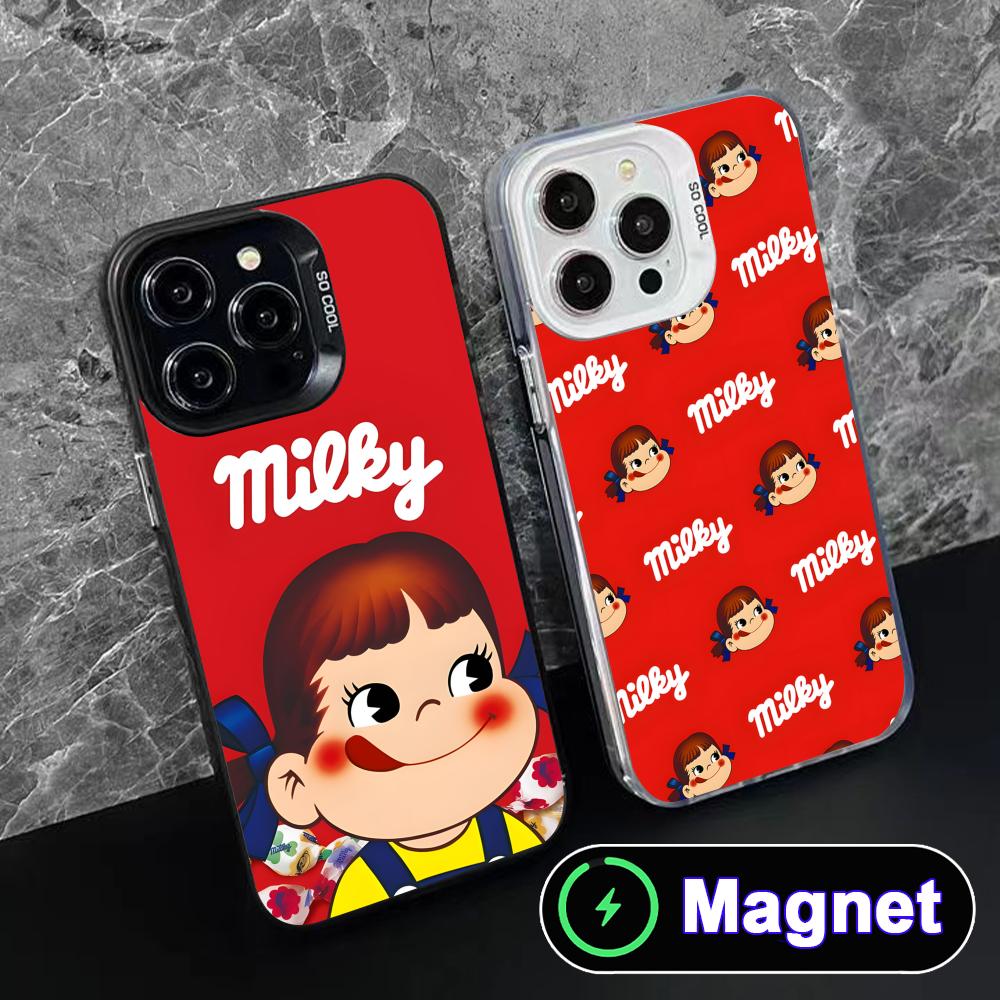 Milky Candy Phone Case for iPh - Phone Cases With Magnet บทวิจารณ์และราคา