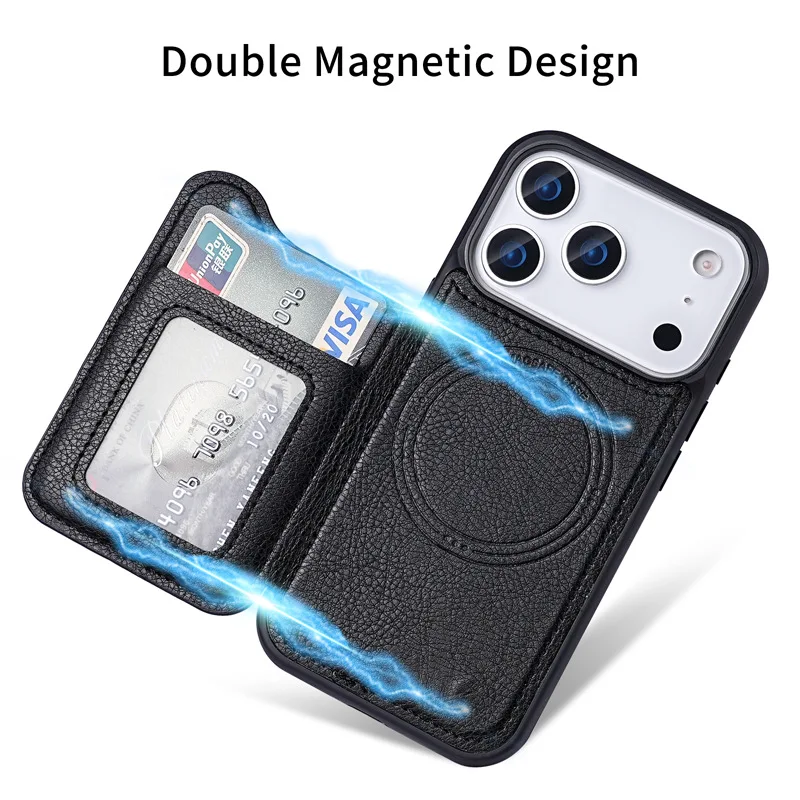 For Magsafe Magnetic Flip Leat - Phone Cases With Magnet บทวิจารณ์และราคา