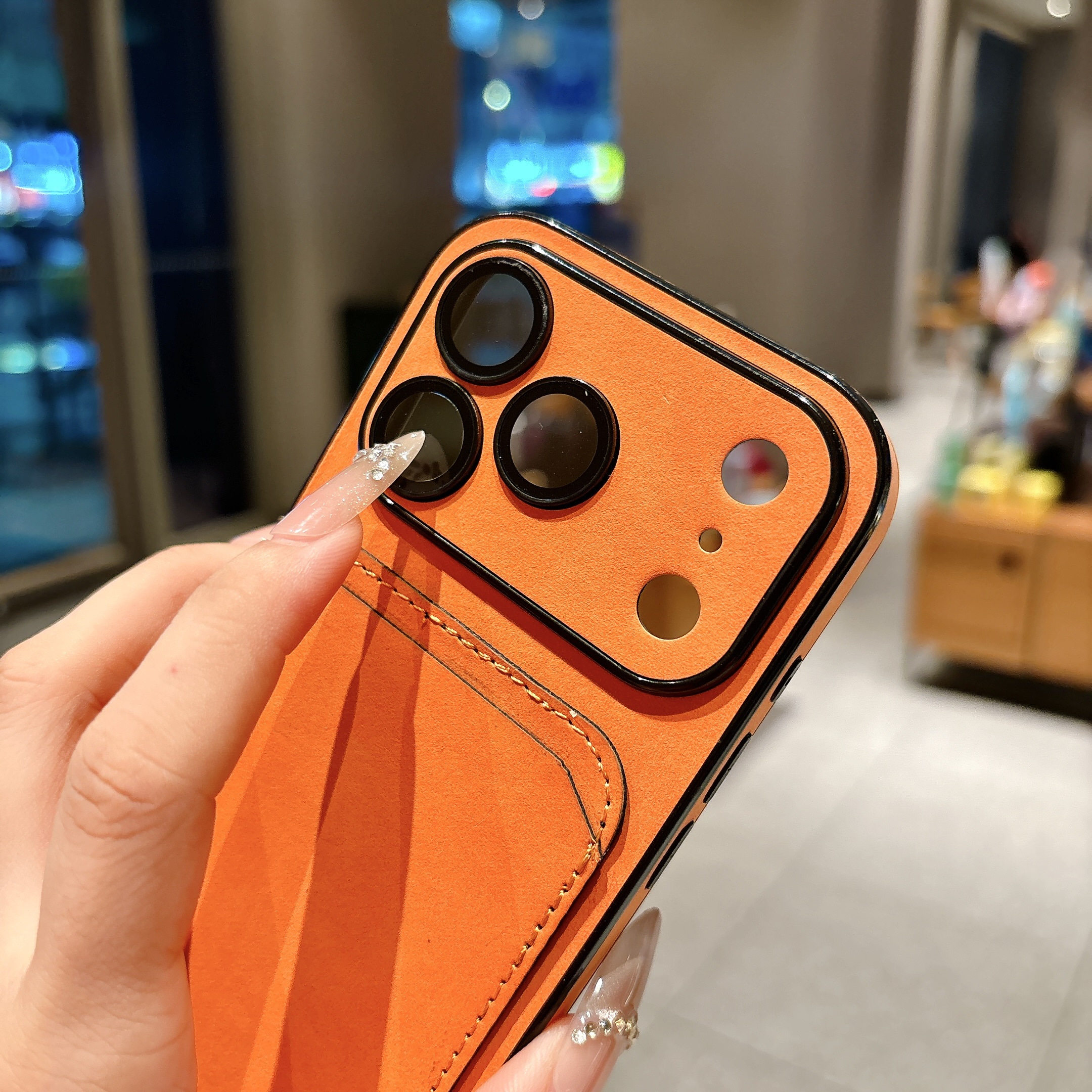 Wallet Card Holder Suede Leath - Phone Cases With Magnet บทวิจารณ์และราคา