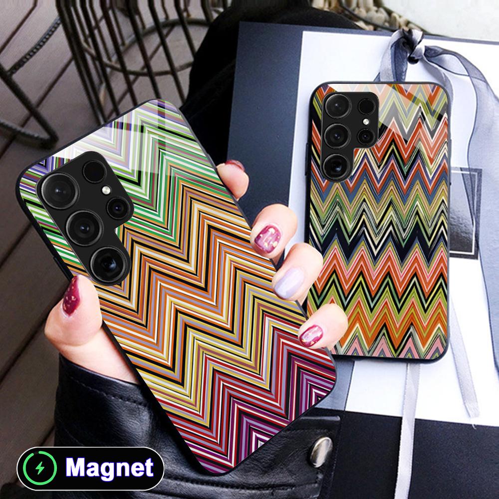 Fashion Wave Stripe Phone Case - Phone Cases With Magnet บทวิจารณ์และราคา