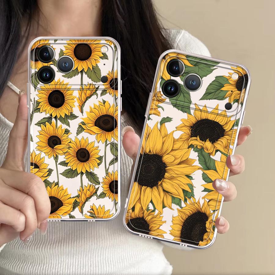 Cute Sunflower Pattern Case fo - Phone Cases Xr บทวิจารณ์และราคา
