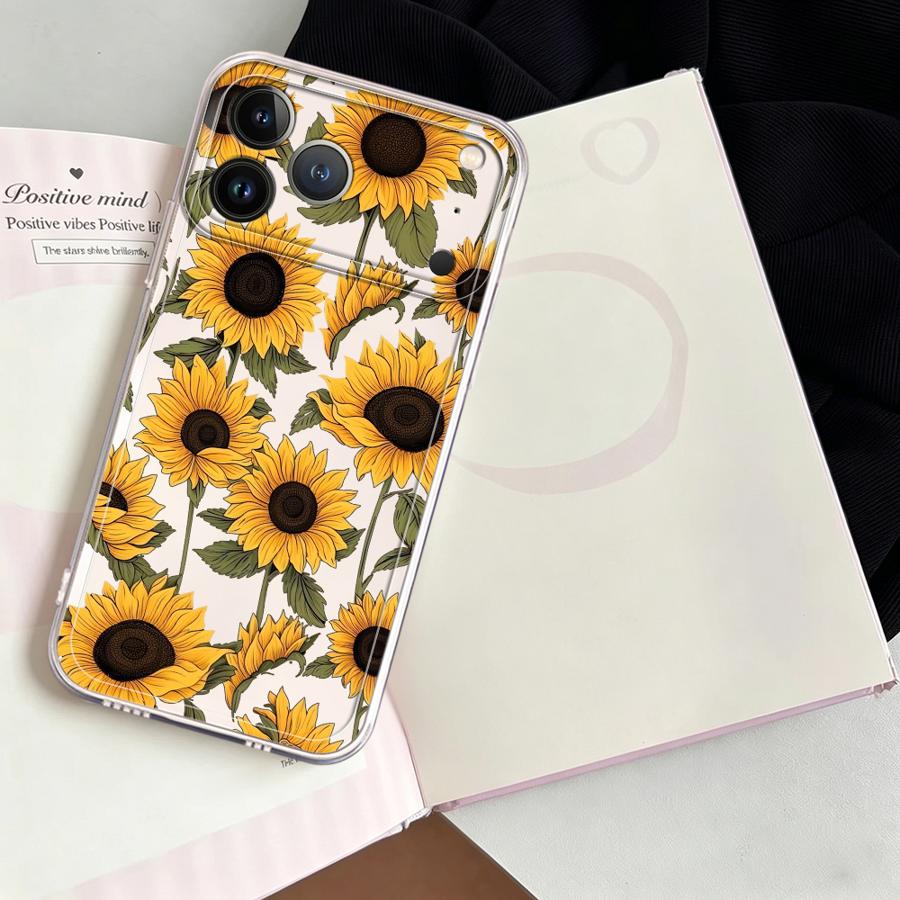 Cute Sunflower Pattern Case fo - Phone Cases Xr บทวิจารณ์และราคา