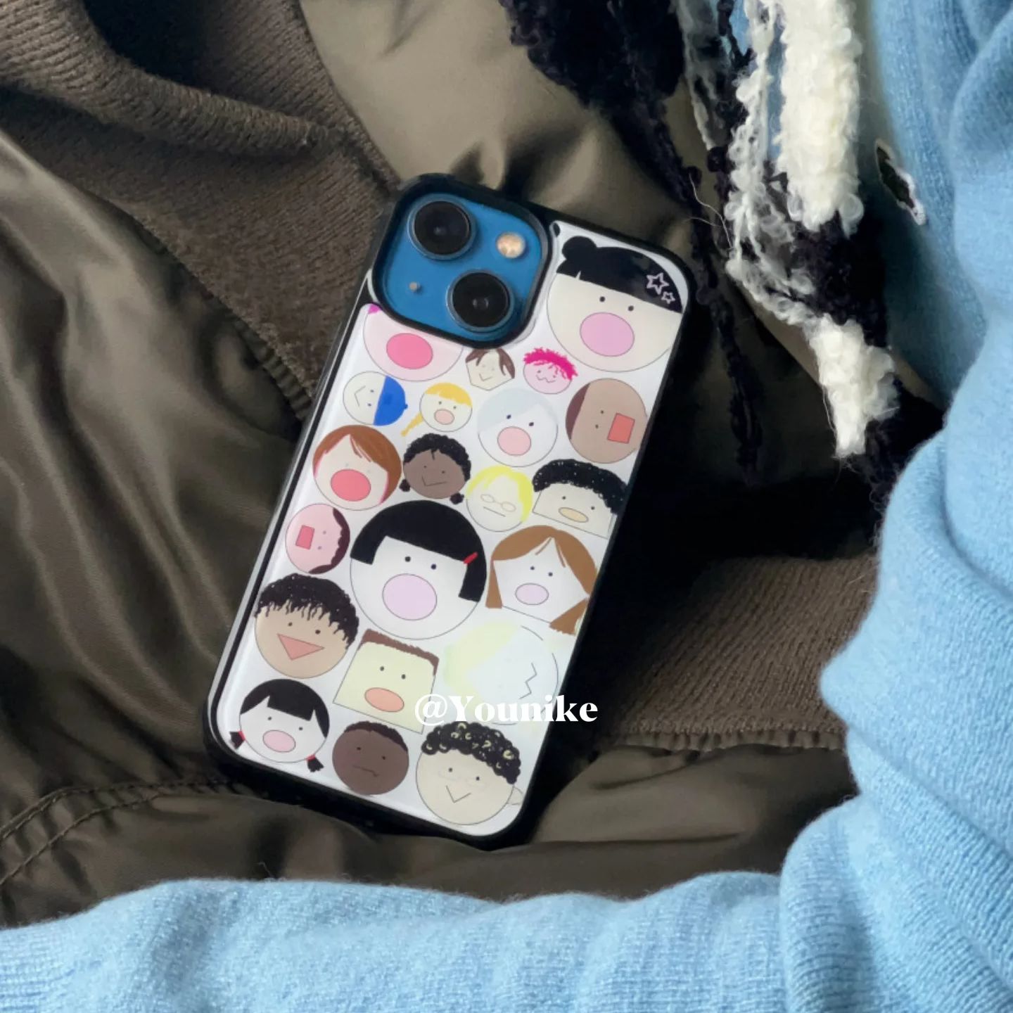 Cartoon Korean Ins Cute Big He - Phone Cases Customized บทวิจารณ์และราคา
