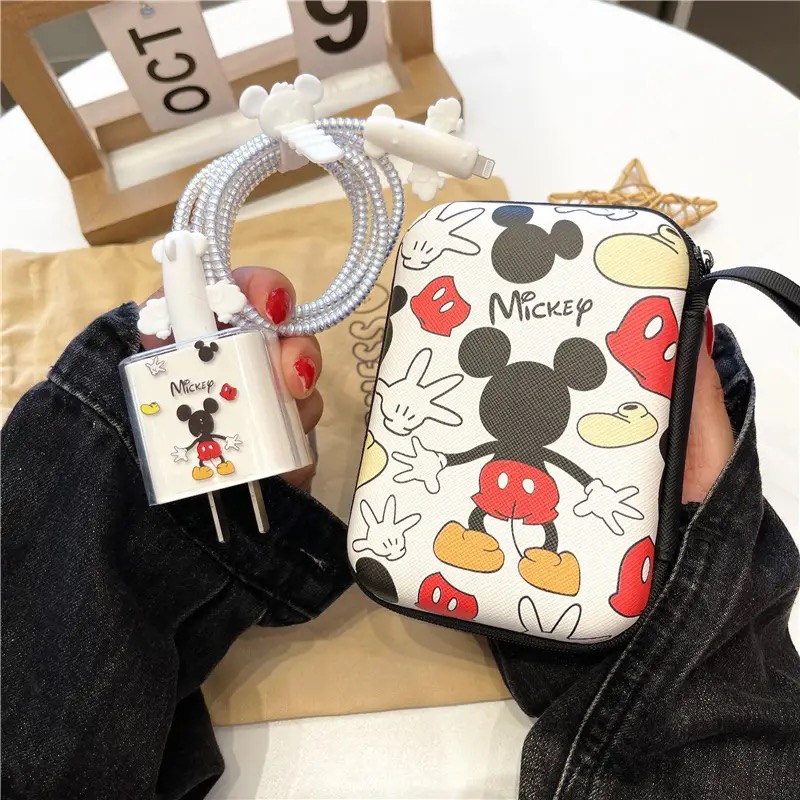 Cartoon Cable Protector for iP - Phone Cases Rubber บทวิจารณ์และราคา