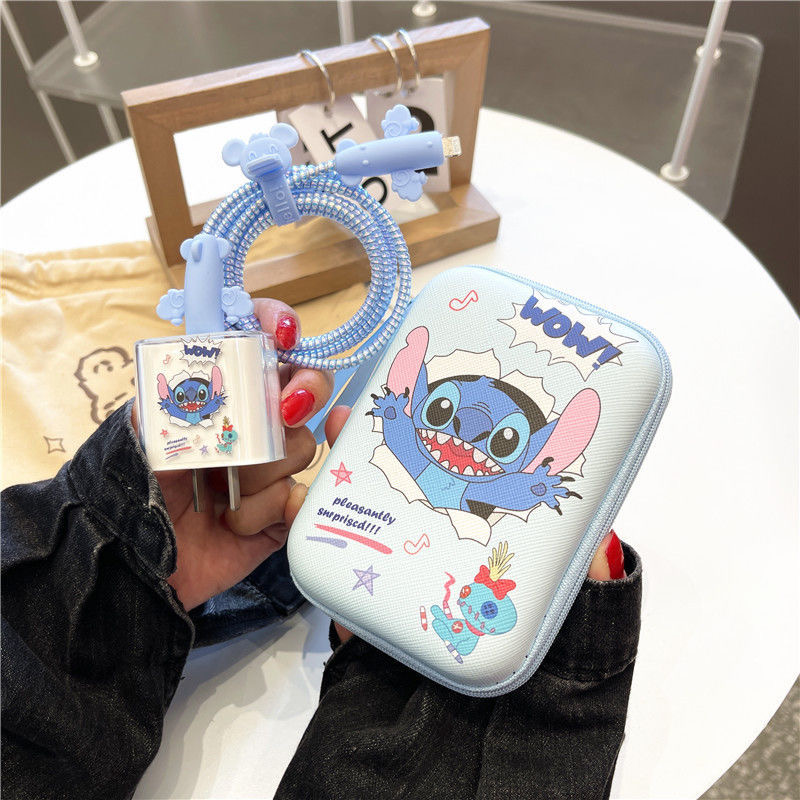 Cartoon Cable Protector for iP - Phone Cases Rubber บทวิจารณ์และราคา