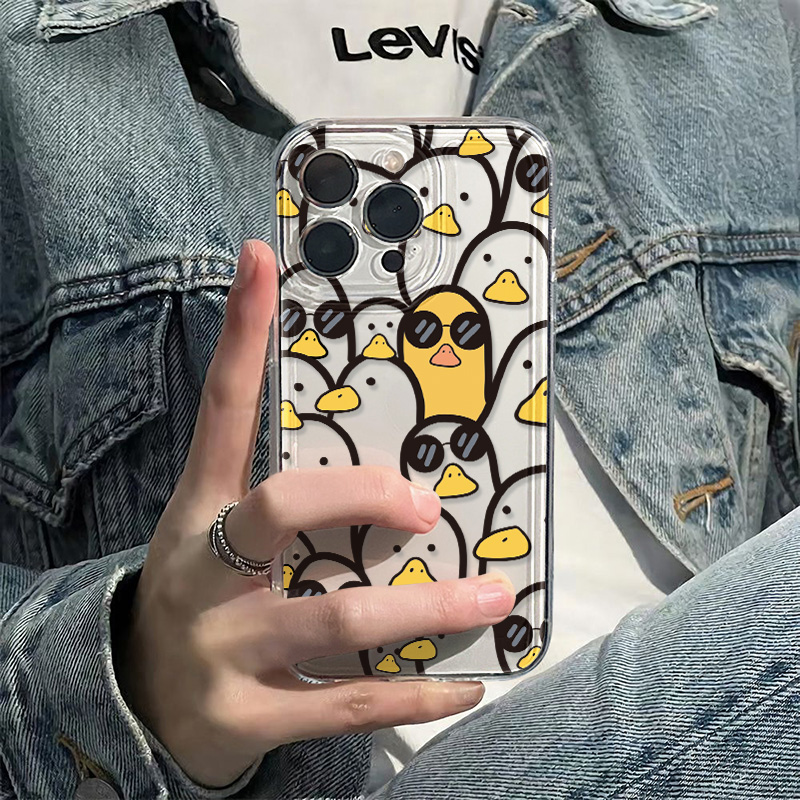 Cute Cartoon Duck Case Girls F - Phone Cases Xr บทวิจารณ์และราคา