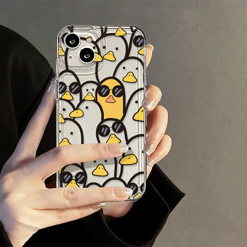 Cute Cartoon Duck Case Girls F - Phone Cases Xr บทวิจารณ์และราคา