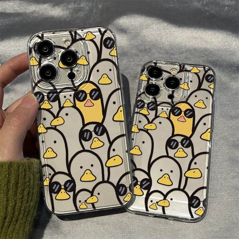 Cute Cartoon Duck Case Girls F - Phone Cases Xr บทวิจารณ์และราคา