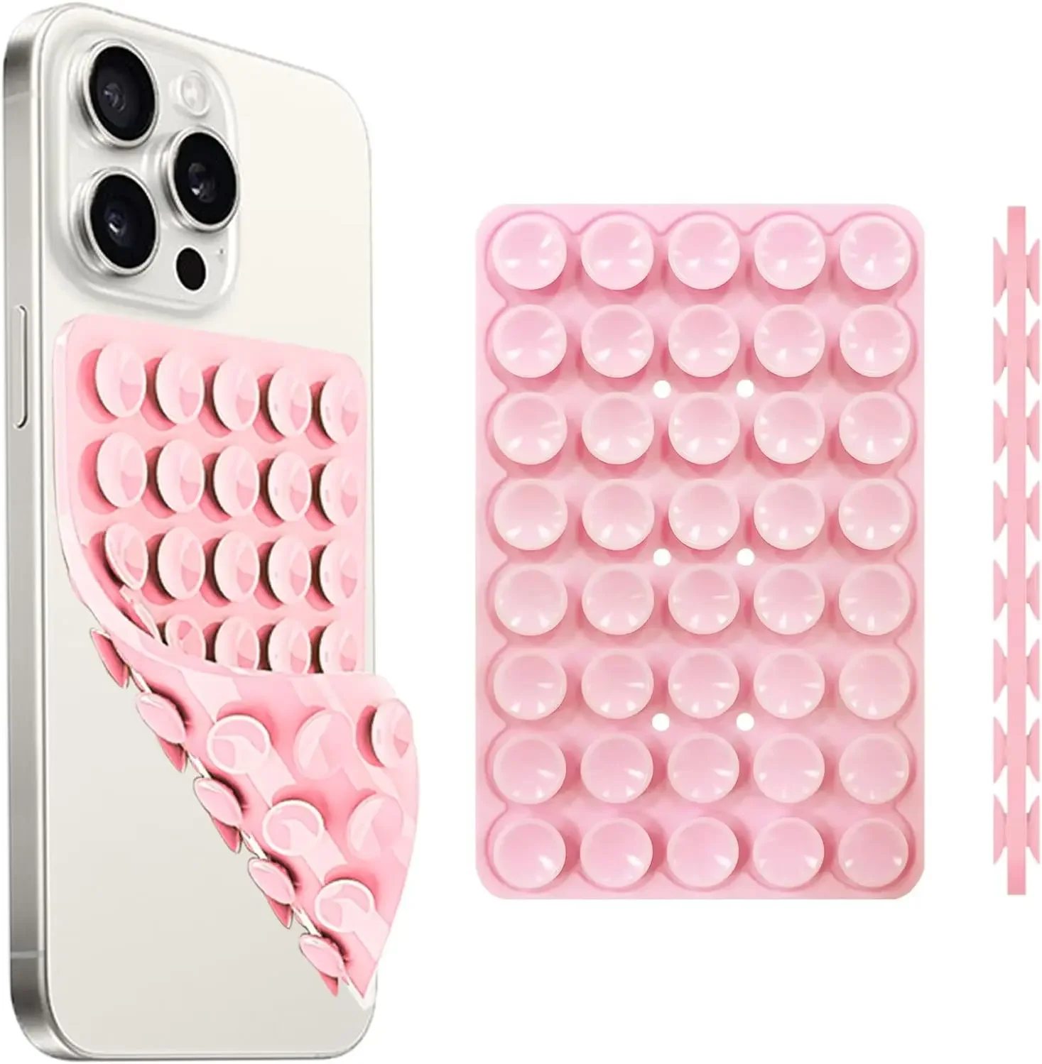 Double-Sided Suction Cup Phone - Phone Cases Rubber บทวิจารณ์และราคา
