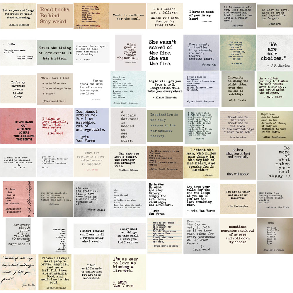 60/240PCS Creative Retro Celeb - Phone Cases Quotes บทวิจารณ์และราคา
