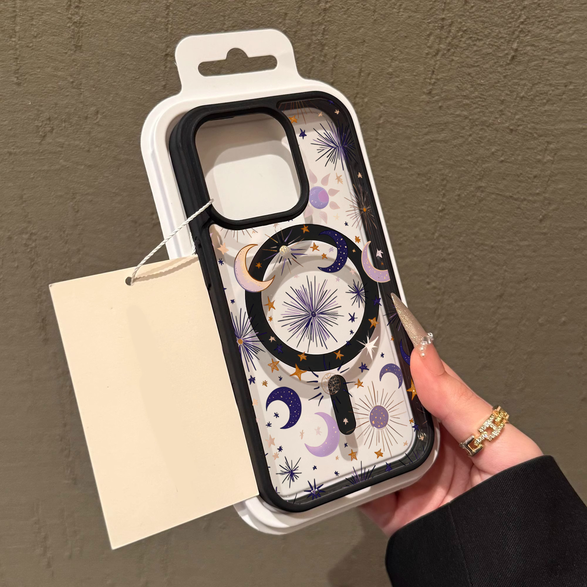 Stars Moon Y2K Clear Case For  - Clear Magsafe Case บทวิจารณ์และราคา