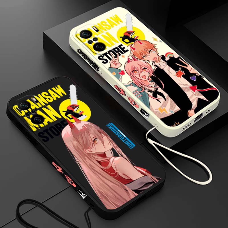 Anime Chainsaw Man power Denji - Phone Cases Men บทวิจารณ์และราคา