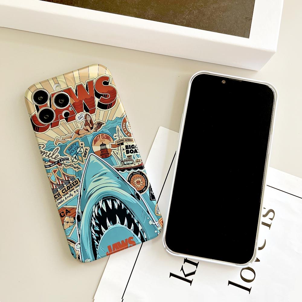 classic film J-Jaws  phone cas - Phone Cases Price บทวิจารณ์และราคา