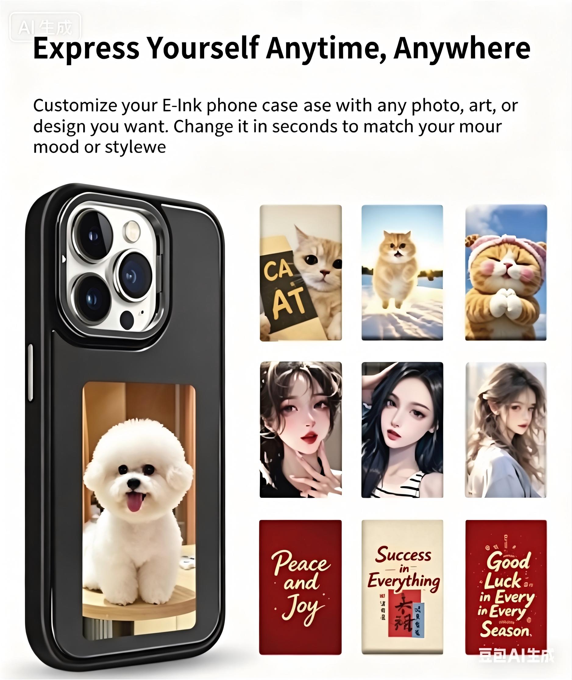 NFC Smart E-ink Phone Case DIY - Phone Cases Customized บทวิจารณ์และราคา