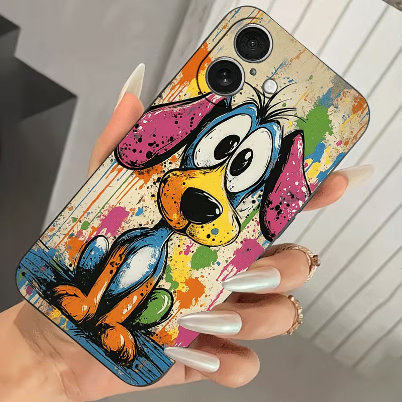Graffiti Colored Puppy TPU Pho - Phone Cases Xr บทวิจารณ์และราคา