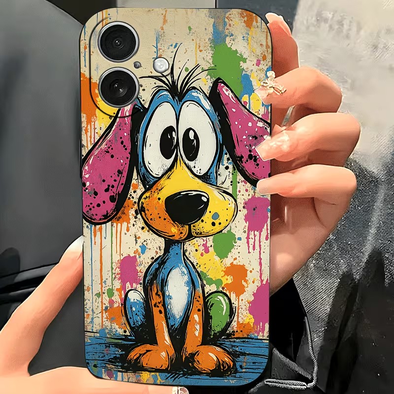 Graffiti Colored Puppy TPU Pho - Phone Cases Xr บทวิจารณ์และราคา