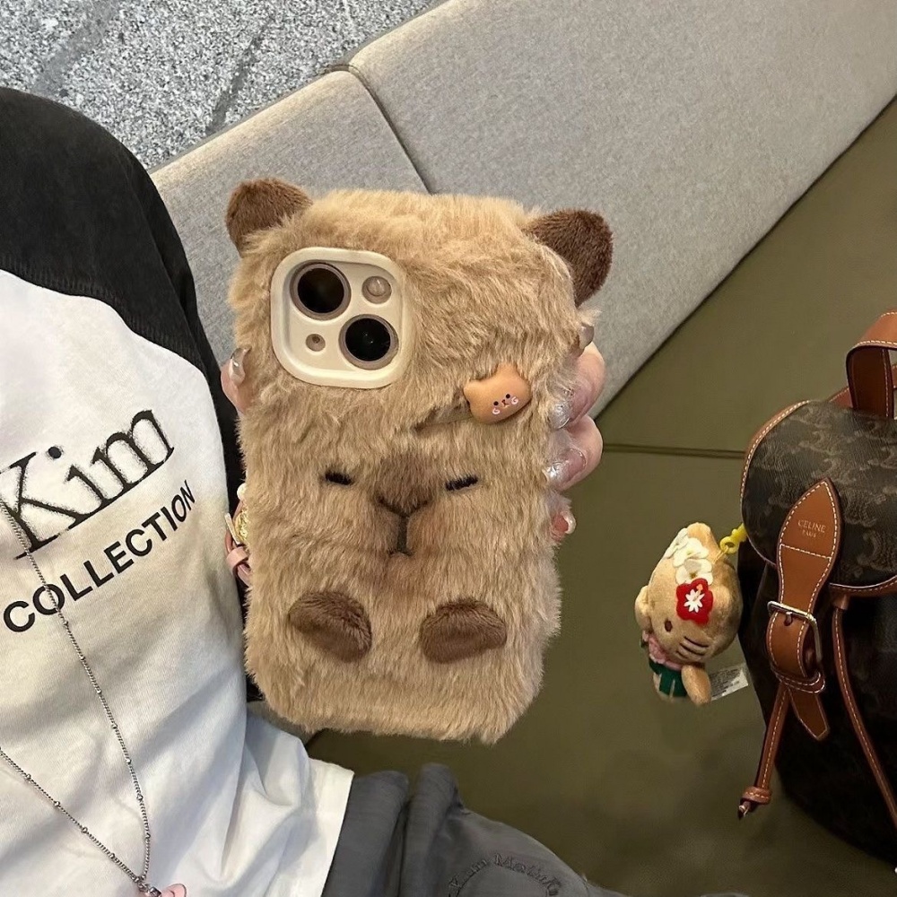 Luxury Capybara Fluffy Fur Pho - Phone Cases 13 บทวิจารณ์และราคา