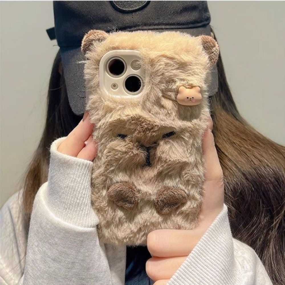 Luxury Capybara Fluffy Fur Pho - Phone Cases 13 บทวิจารณ์และราคา