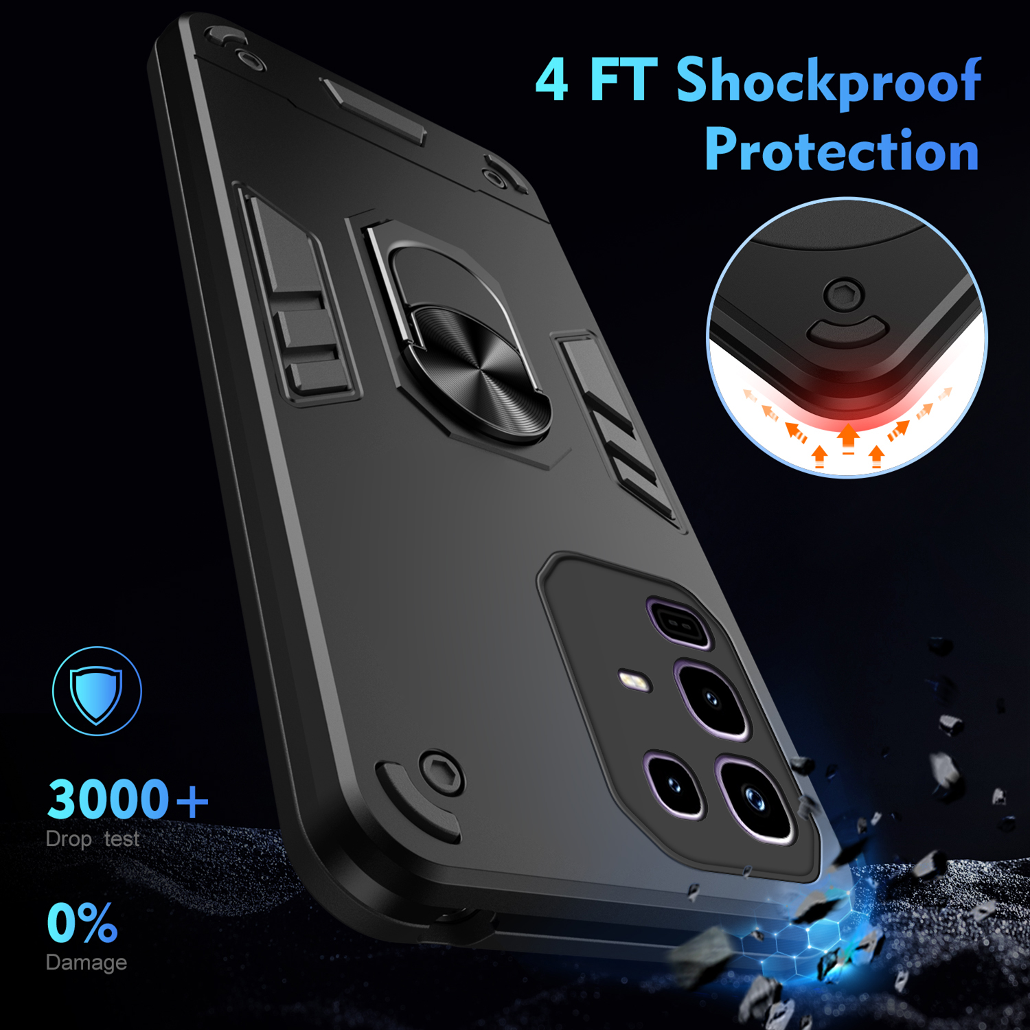 Military Grade Case for Infini - Military Grade Case บทวิจารณ์และราคา