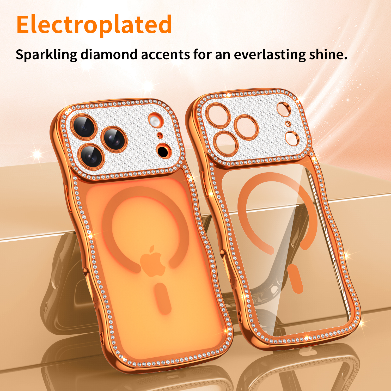 Wave Bling Diamond Clear Magne - Clear Magsafe Case บทวิจารณ์และราคา