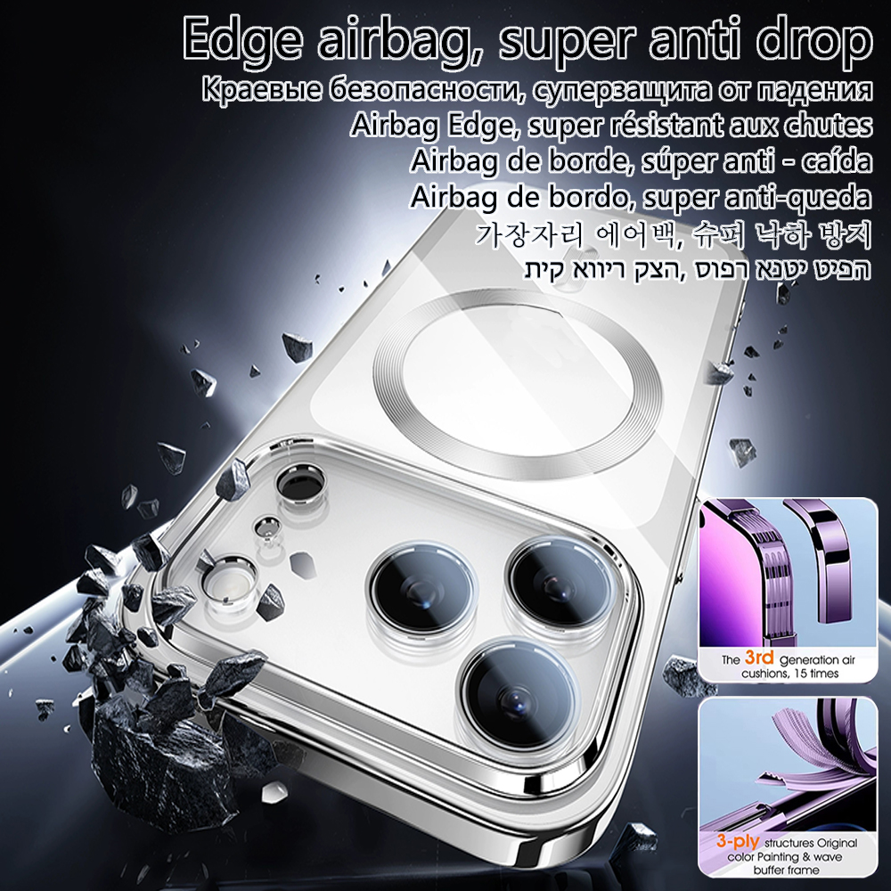 Magnetic Full Cover Back Prote - Phone Cases With Magnet บทวิจารณ์และราคา