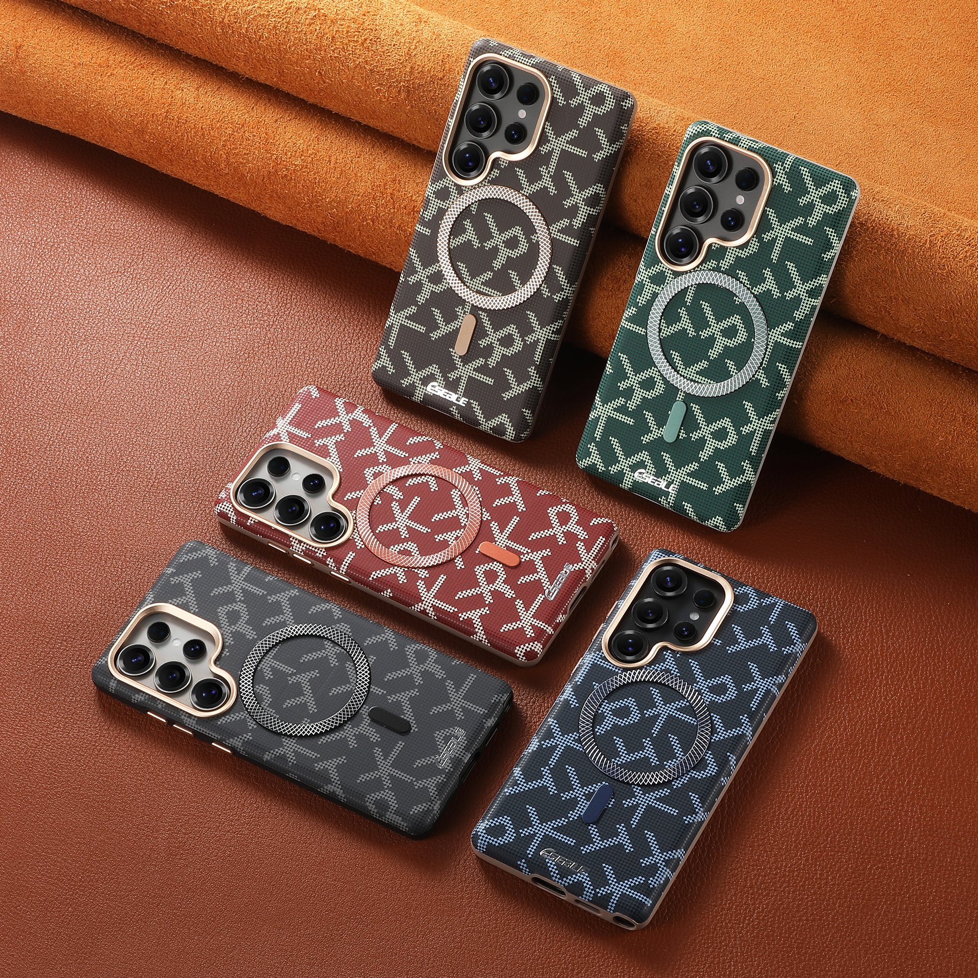 Luxury Faux Leather Phone Case - Phone Cases With Magnet บทวิจารณ์และราคา