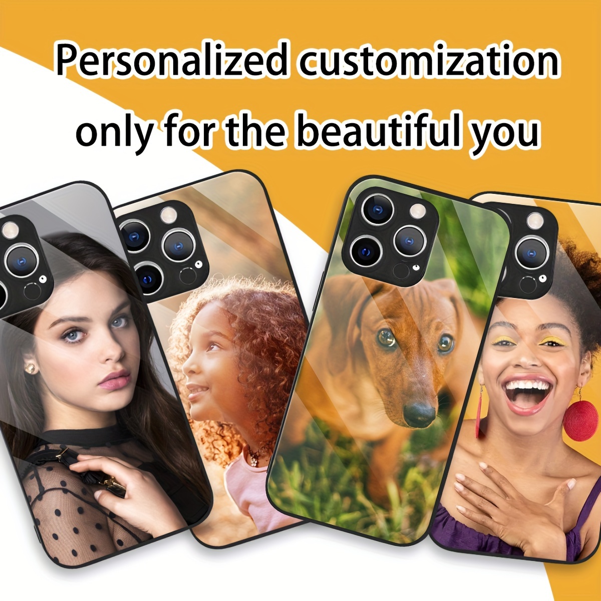 Custom Photo Mirror Glass Case - Phone Cases Customized บทวิจารณ์และราคา