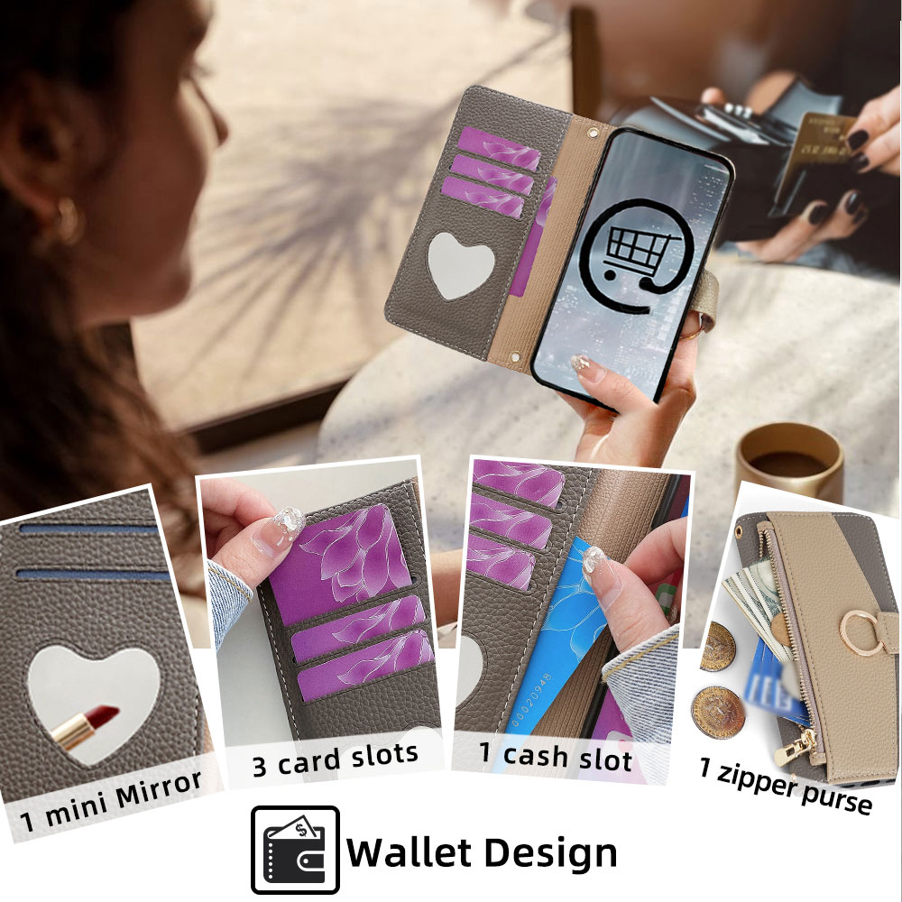 Business Crossbody Phone Case  - Phone Cases With Card Holder บทวิจารณ์และราคา