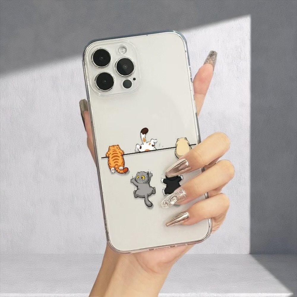 Five Cute Cat Pattern Phone Ca - Phone Cases Like Loopy บทวิจารณ์และราคา