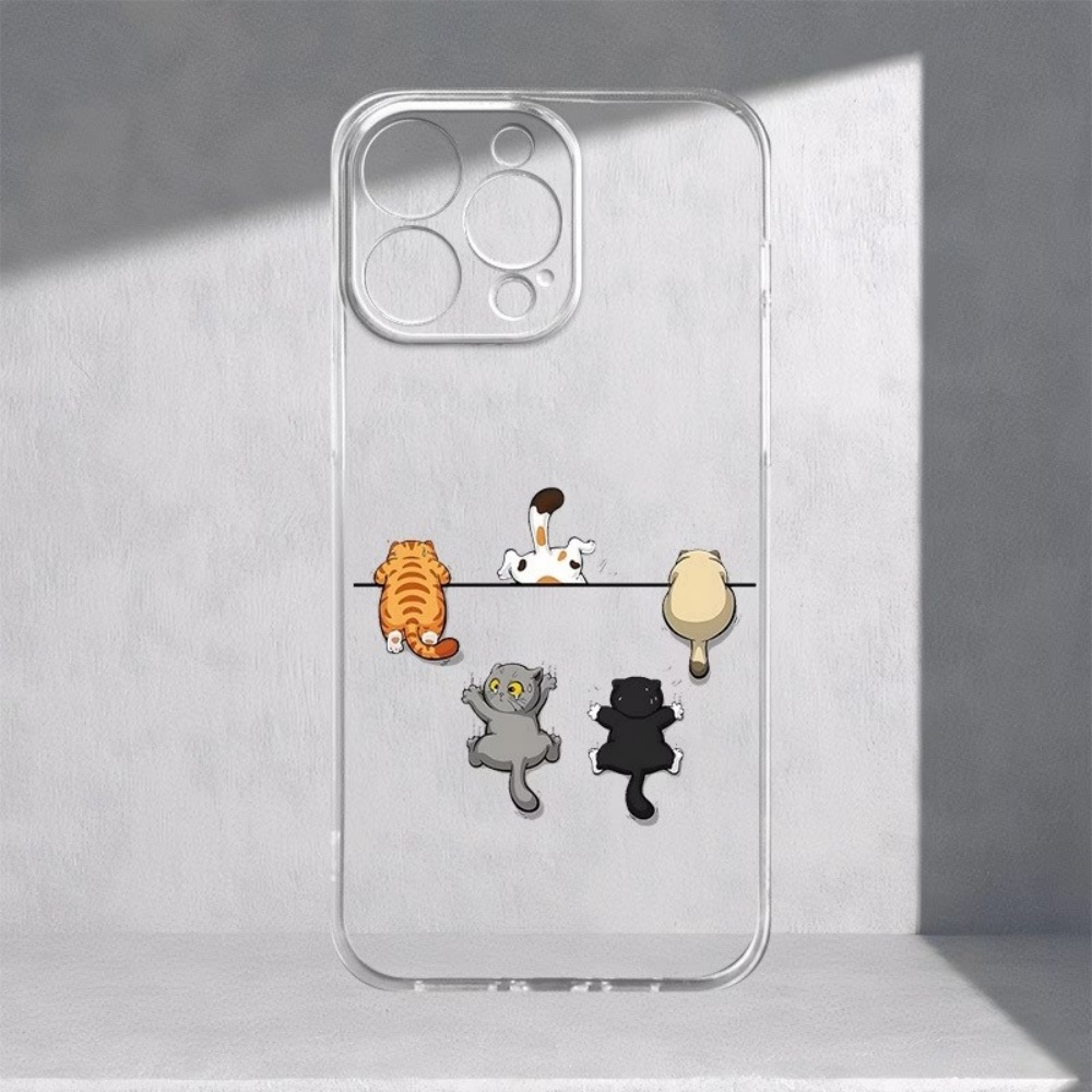 Five Cute Cat Pattern Phone Ca - Phone Cases Like Loopy บทวิจารณ์และราคา