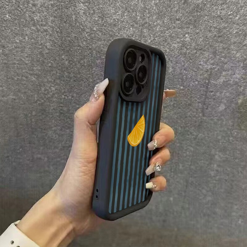 Striped Lemon Slice Pattern Ph - Phone Cases Xr บทวิจารณ์และราคา