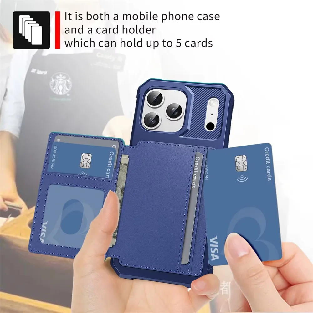 Wallet Phone Case Card Holder  - Phone Cases Rubber บทวิจารณ์และราคา