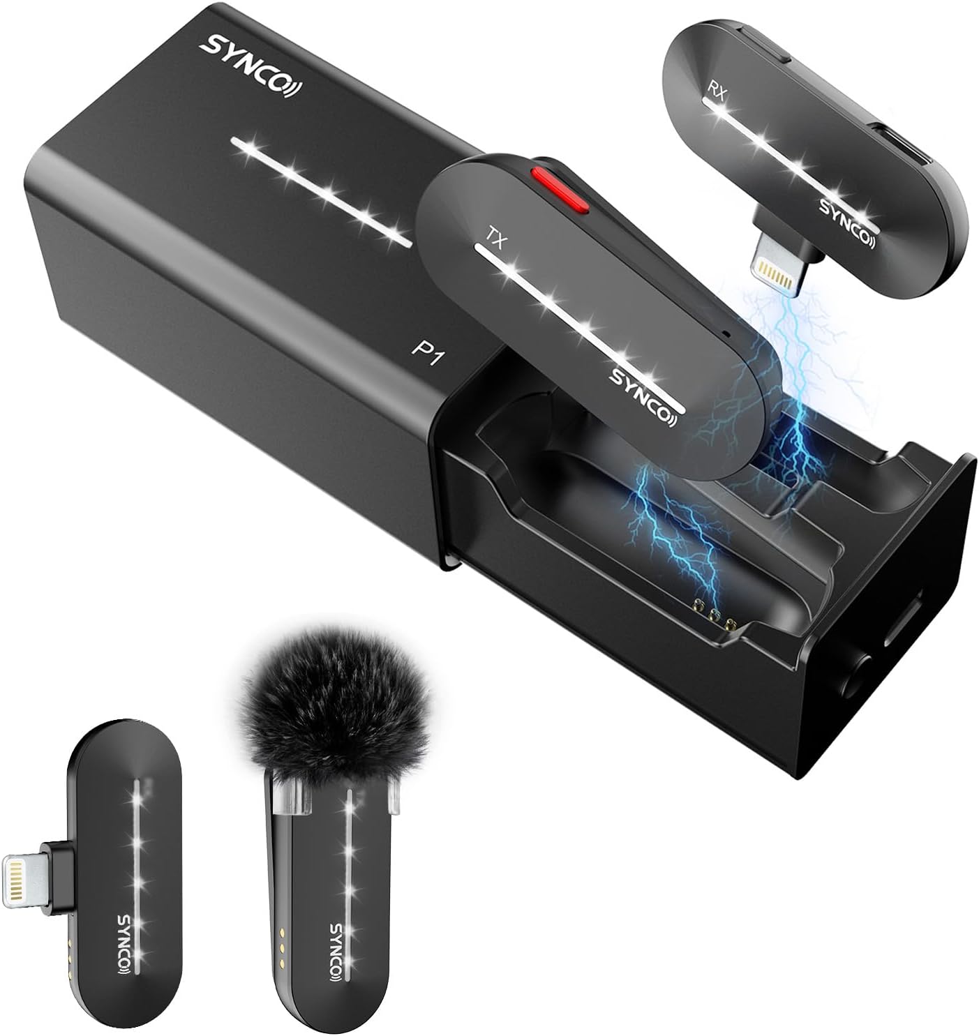 SYNCO Wireless Lavalier Microp - Phone Cases 13 บทวิจารณ์และราคา