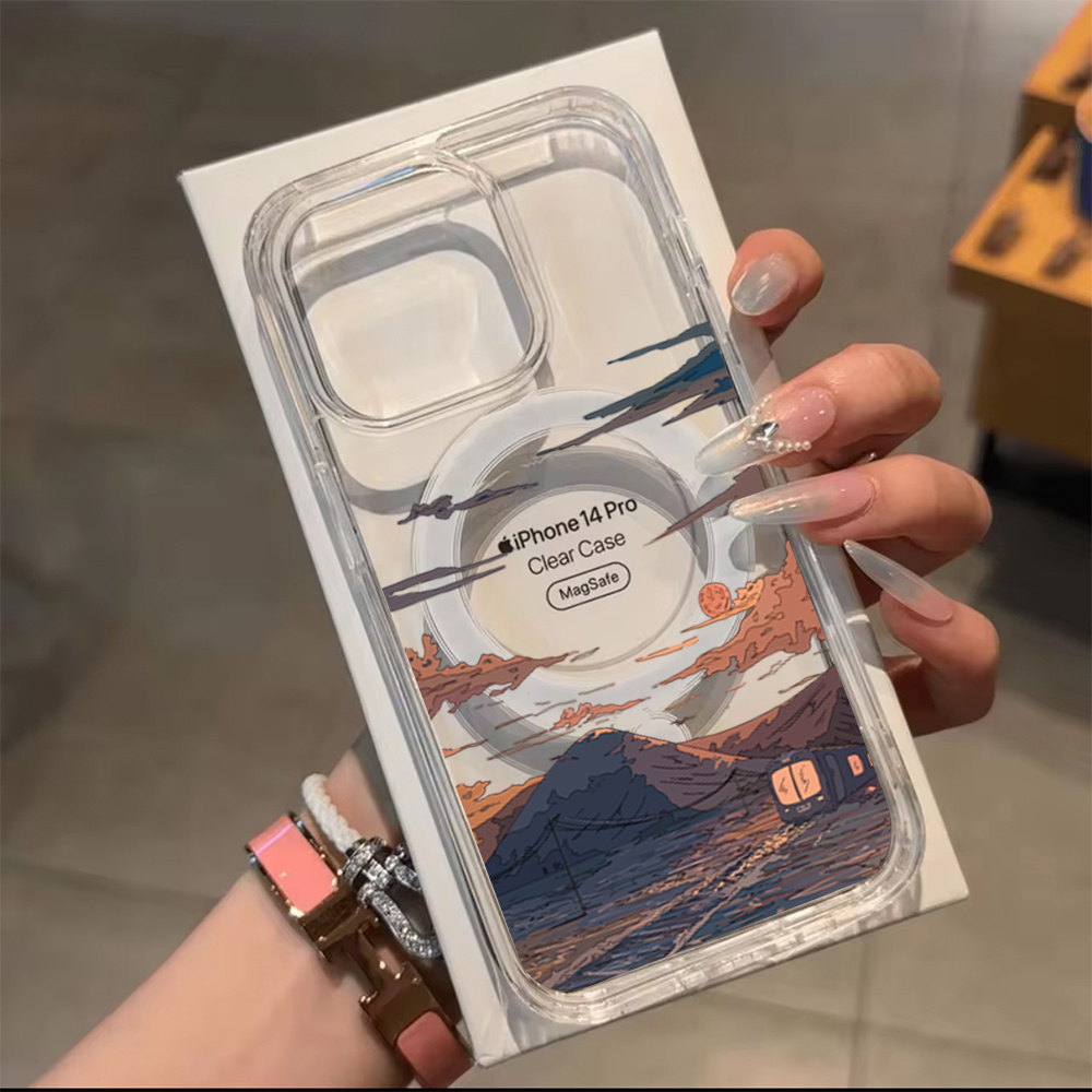 Sunset Pattern Fashion Phone C - Phone Cases Like Loopy บทวิจารณ์และราคา