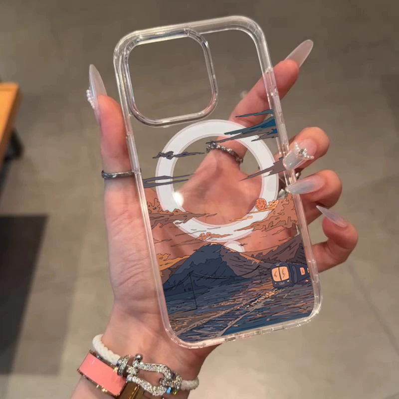 Sunset Pattern Fashion Phone C - Phone Cases Like Loopy บทวิจารณ์และราคา