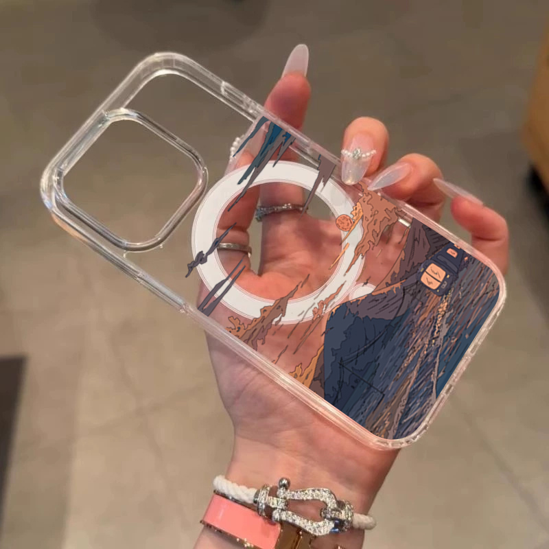 Sunset Pattern Fashion Phone C - Phone Cases Like Loopy บทวิจารณ์และราคา