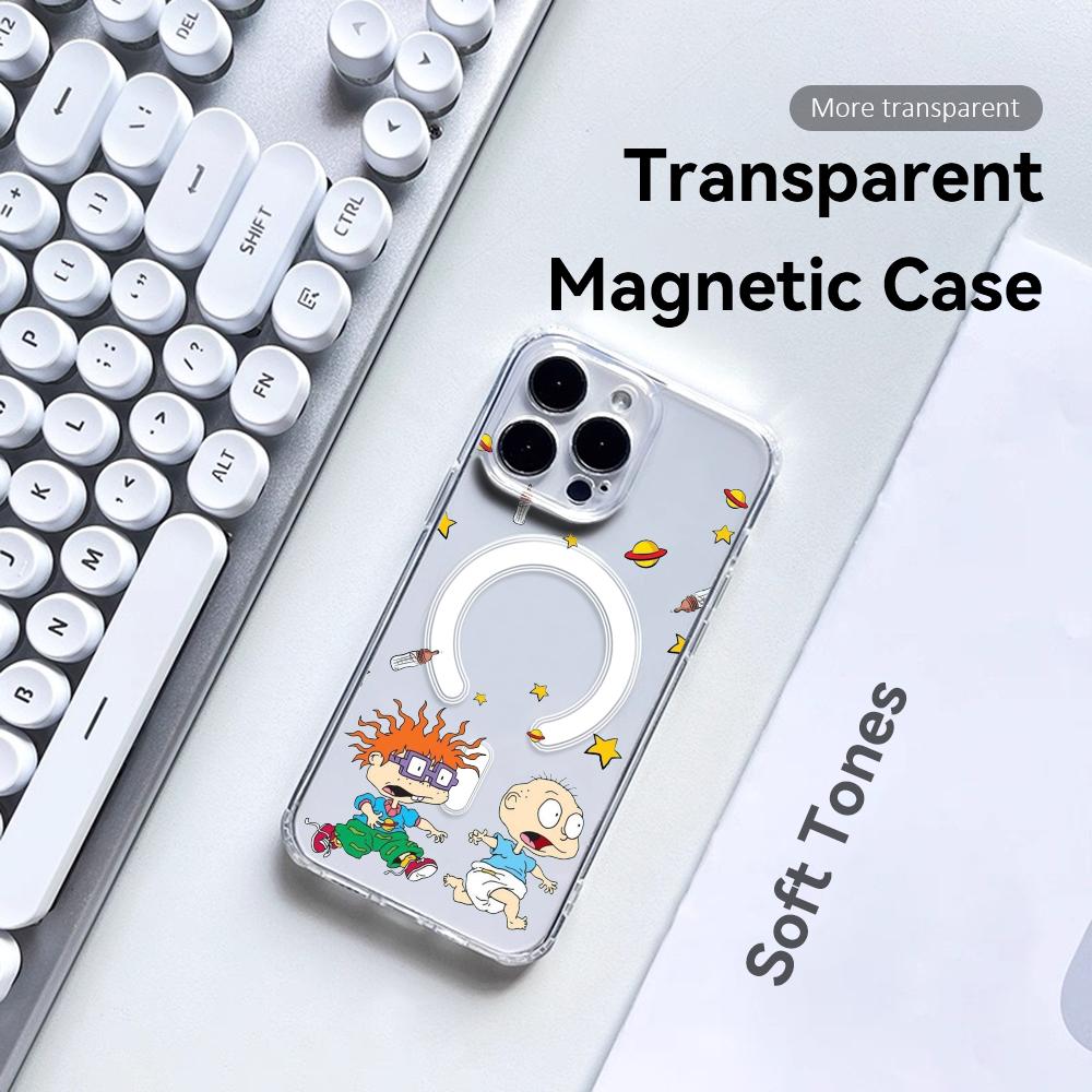 Anime R-Rugrats r-Rugratg Phon - Clear Magsafe Case บทวิจารณ์และราคา