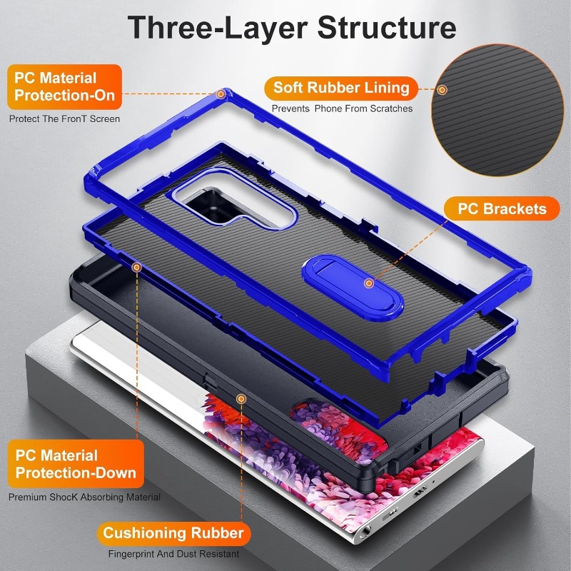 2IN1 Military Grade Built in S - Military Grade Case บทวิจารณ์และราคา